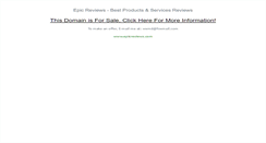 Desktop Screenshot of epicreviews.com