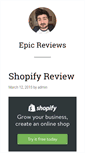 Mobile Screenshot of epicreviews.org